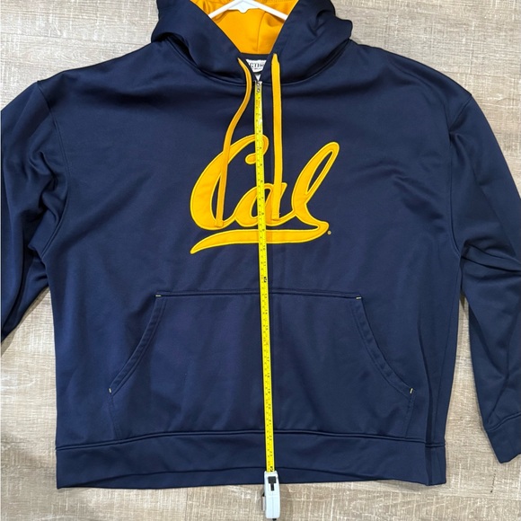 Berkeley College Cal Bears Majestic Navy and Gold Hoodie - Picture 5 of 5